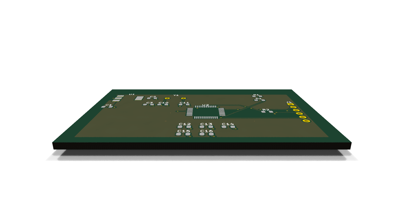 Render of stm32_devboard_routed