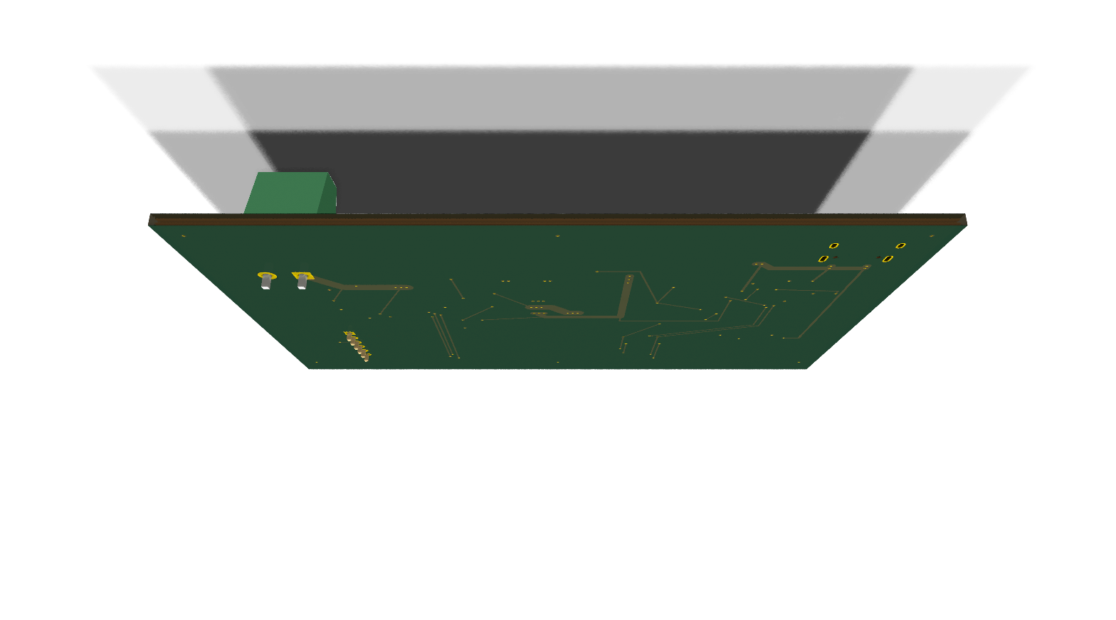 3D Back render of USB-C PD 5 V power supply